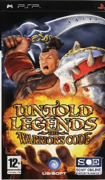 Untold Legends - The Warriors Code (EU) box cover front